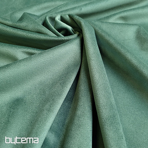 Tissu décoratif monochrome de luxe GERSTER 77042/0500 VERT