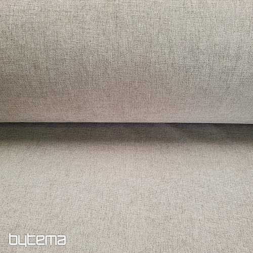 Tissu décoratif monochrome de luxe GERSTER 77054/0040 GRIS CLAIR