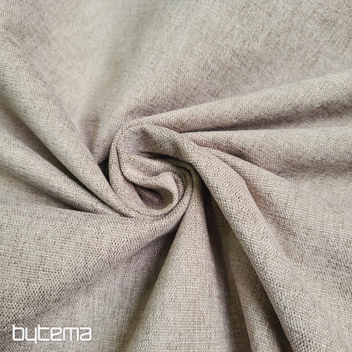 Tissu décoratif monochrome de luxe GERSTER 77054/0040 GRIS CLAIR