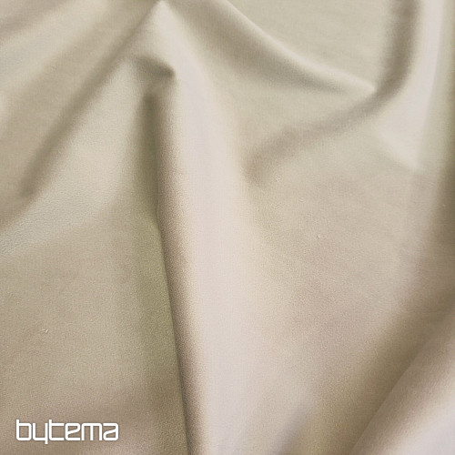 Tissu décoratif monochrome luxueux GERSTER 77042/0023 beige clair