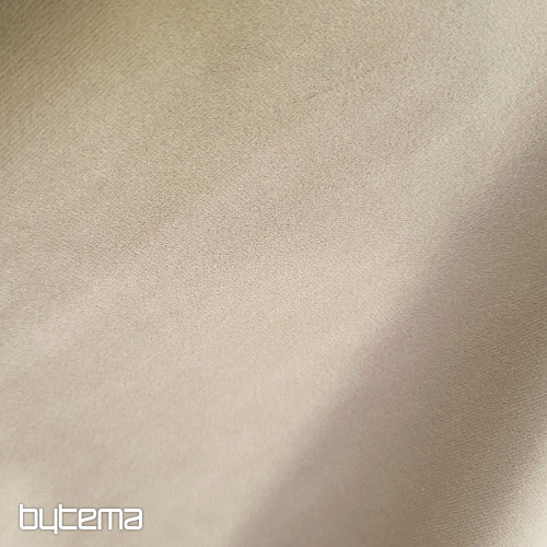 Tissu décoratif monochrome luxueux GERSTER 77042/0023 beige clair