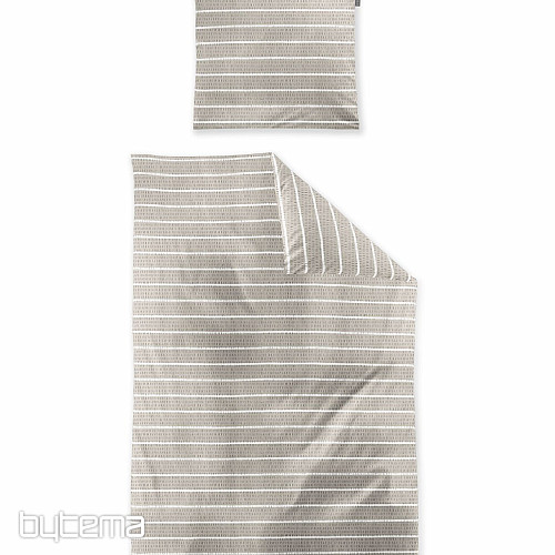 Crêpe souple de luxe IRISETTE EASY 8548-80 Rayures beige