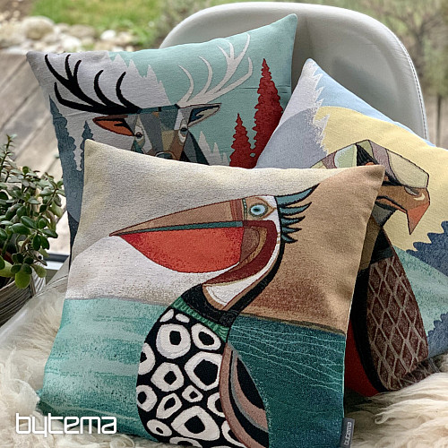 Taie d'oreiller en tapisserie PELICAN