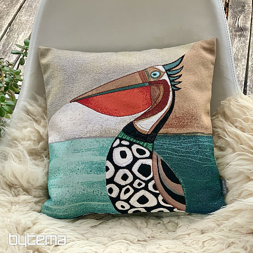 Taie d'oreiller en tapisserie PELICAN