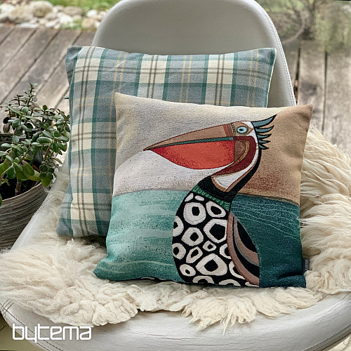 Taie d'oreiller en tapisserie PELICAN