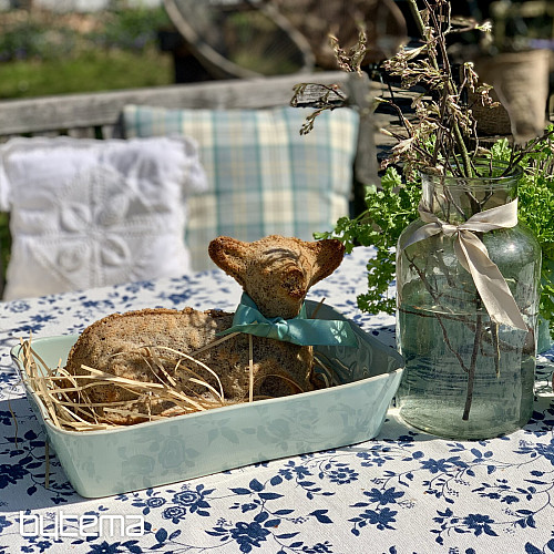 Nappe Bleu Romantique