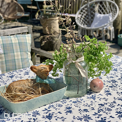 Nappe Bleu Romantique