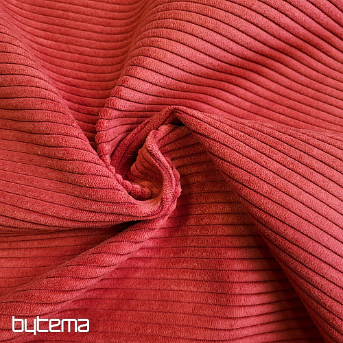 Tissu d'ameublement DARVEN 19 ROUGE