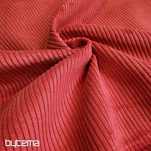 Tissu d'ameublement DARVEN 19 ROUGE
