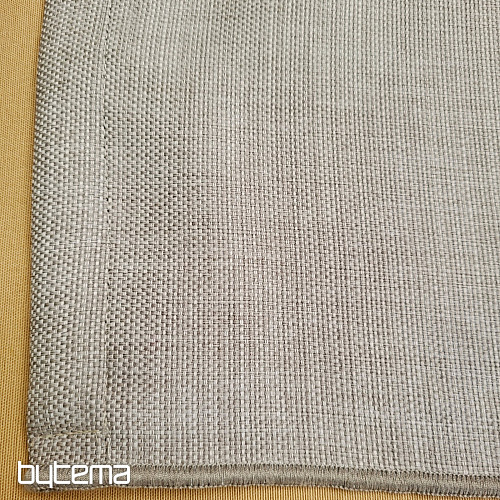 Rideau décoratif prêt à poser GERSTER DIM OUT 77005/840 GRIS BEIGE