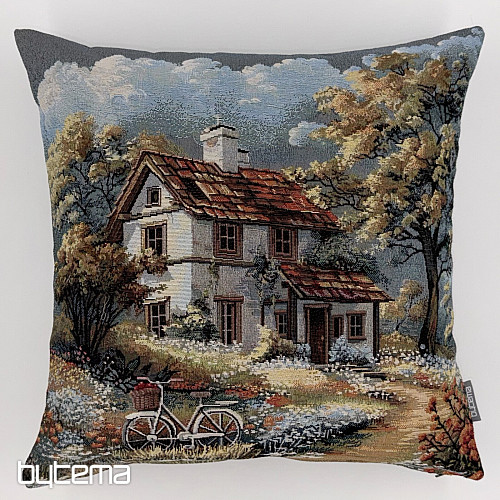 Taie d'oreiller en tapisserie MAISON ET VÉLO
