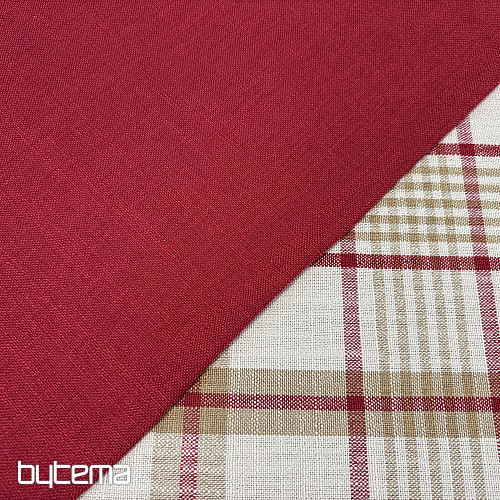 Nappe et foulard VALS ROUGE