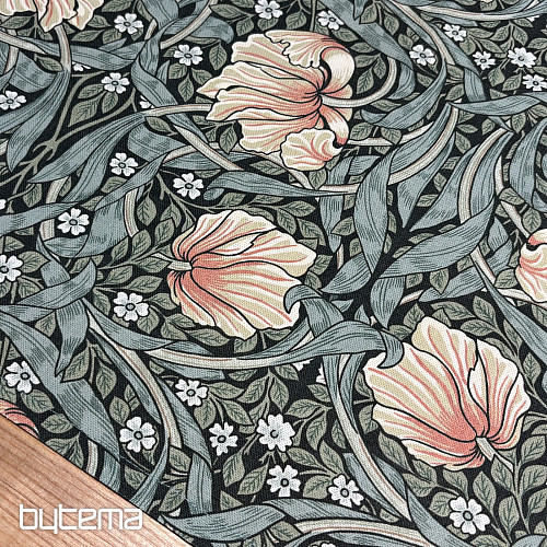 Nappe et foulard FLEURS DORÉES
