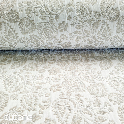 Tissu décoratif COSTA FLOR BEIGE