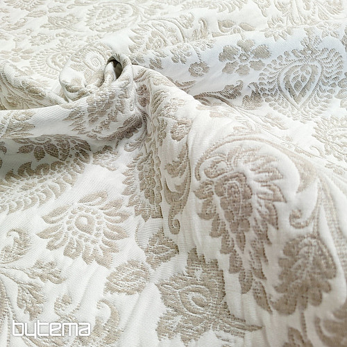 Tissu décoratif COSTA FLOR BEIGE