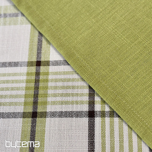 Nappe et foulard VERT VALS