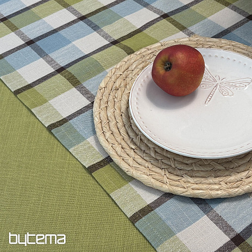 Nappe et foulard VERT VALS