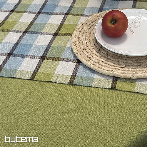 Nappe et foulard VERT VALS