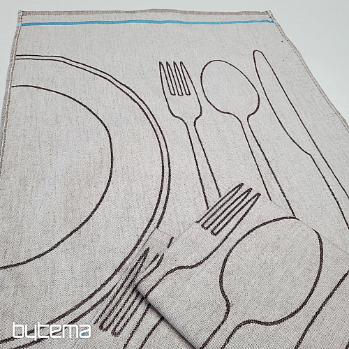 Serviettes en coton LAVE-VAISSELLE