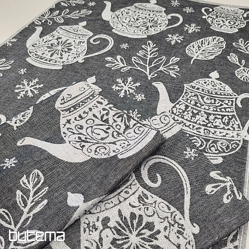 Serviettes en coton BOUILLOIRE DE NOËL