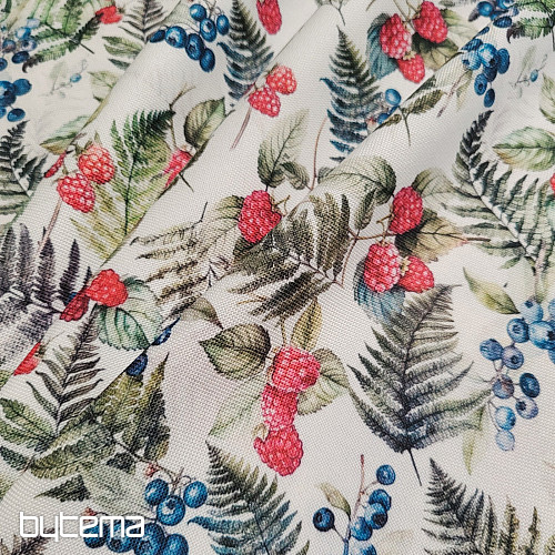 Tissu décoratif FRUITS DES BOIS