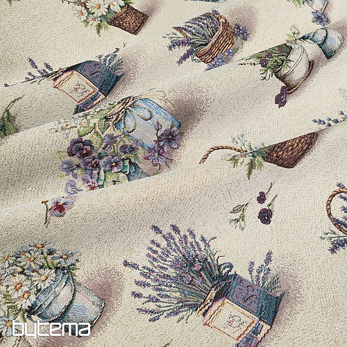 Tissu de tapisserie BEAUTÉ DANS LE PANIER