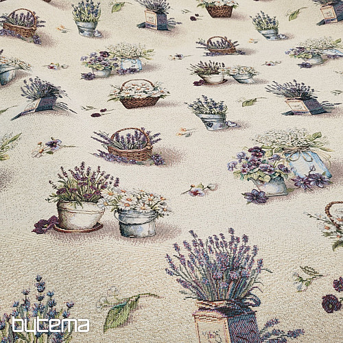 Tissu de tapisserie BEAUTÉ DANS LE PANIER