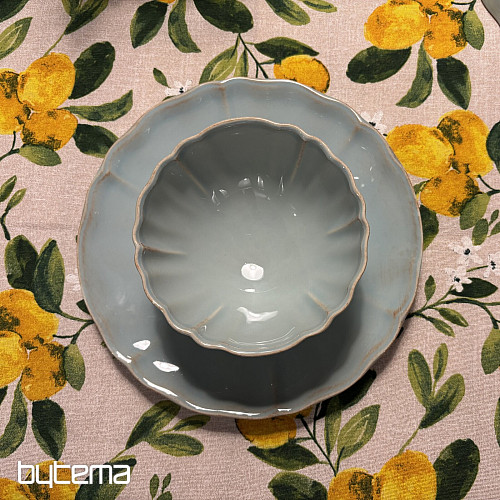 Assiette ALENTEJO 27 cm turquoise