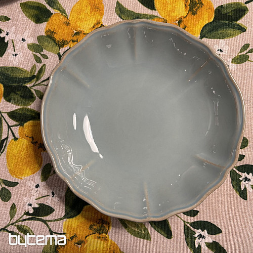 Assiette creuse ALENTEJO 23 cm turquoise