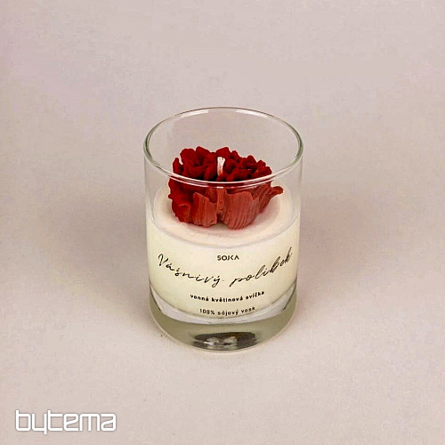 Bougie parfumée aux fleurs PASSIONATE KISS