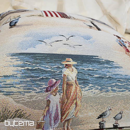 Tapisserie grand format « Enfants sur la plage »