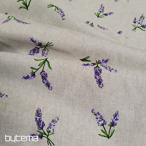 Tissu décoratif LAVANDES