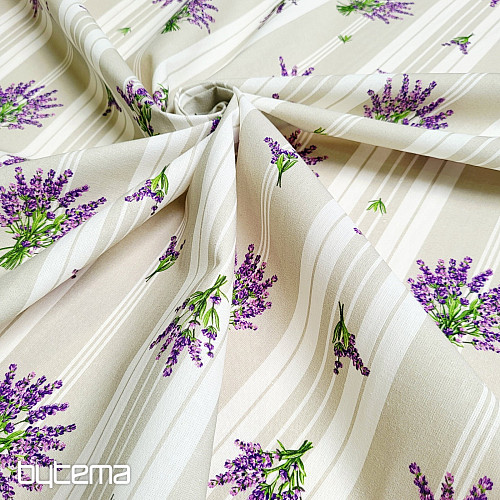 Tissu décoratif LAVANDE DE PROVENCE