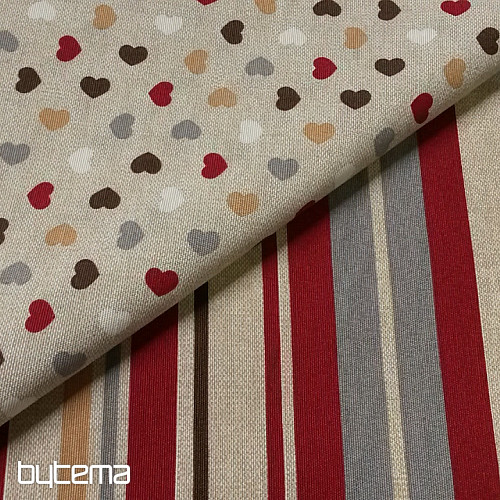 Tissu décoratif BUHOS RAYA