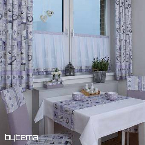 Tissu décoratif LAVANDE CHAMP C