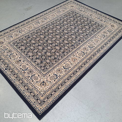 Tapis classique en laine ORIENT bleu motif all-over