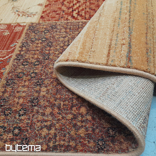 Tapis de luxe en laine KASHQAI PATCHWORK crème