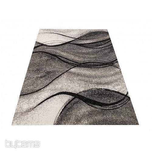 Tapis en pièces PANAMERO laine gris