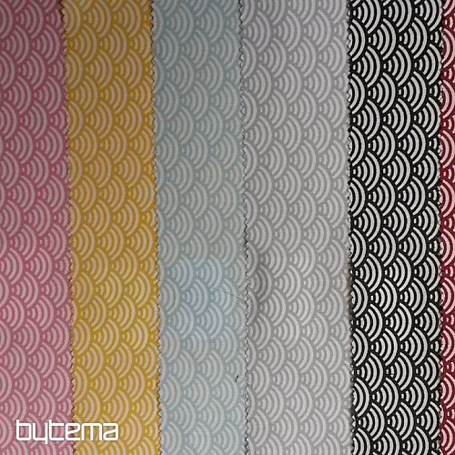 Tissu déco SUSHIS rose