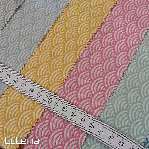 Tissu déco SUSHIS rose