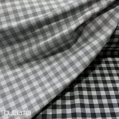 Tissu déco MENORCA gris foncé