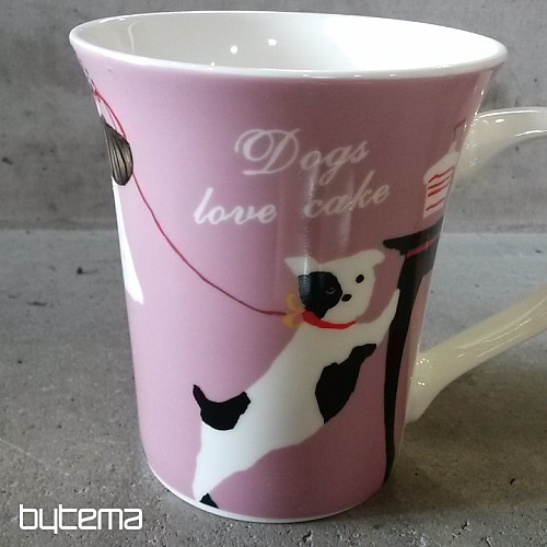 Mug CHIENS LOVE CAKE 350ml