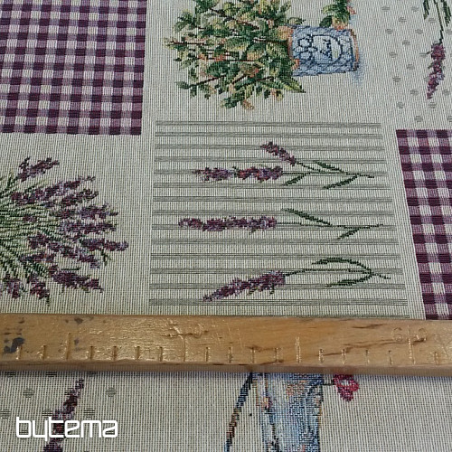 Tissu à tapisserie FLEURS DE PROVENCE