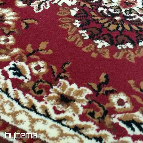 Tapis en pièce SOLID rouge