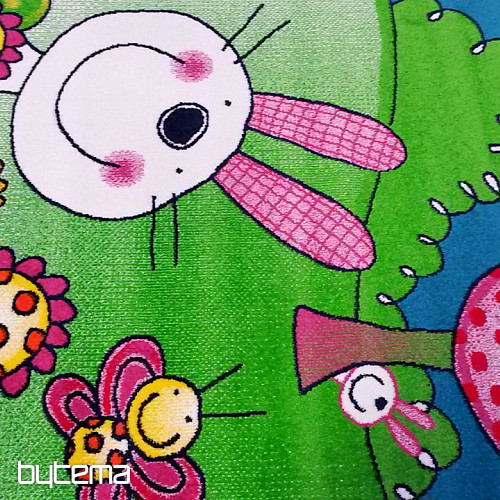 Tapis enfant ROSE BARE