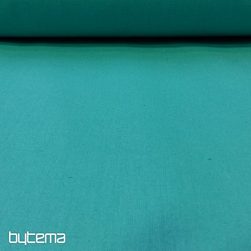 Tissu coton UNI TURQUOISE