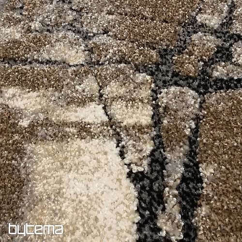 Tapis de pièce moderne SAHARA beige