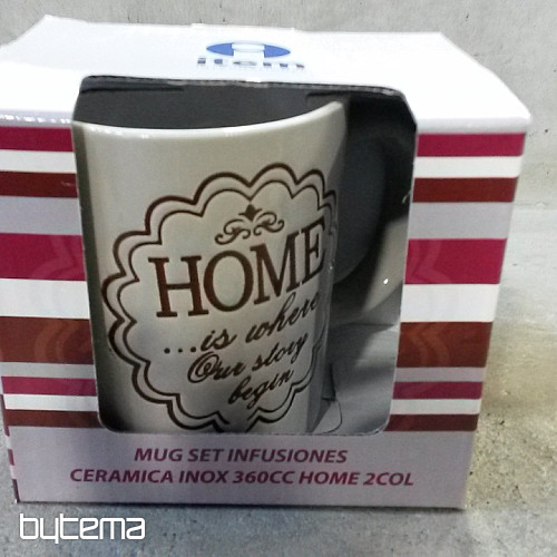 Mug avec passoire HOME