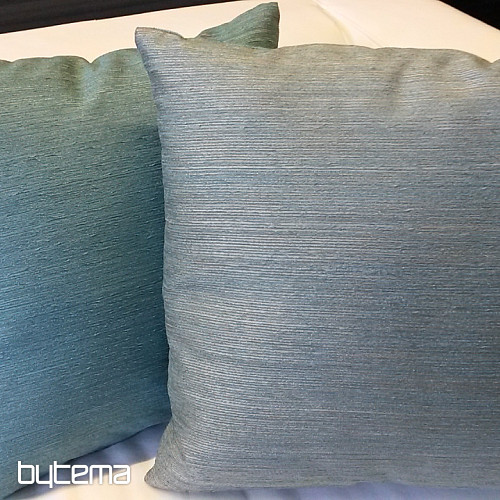 OREILLER CHENILLE ELIA turquoise