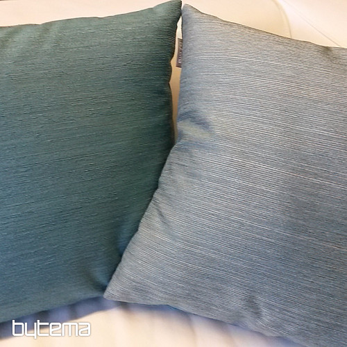 OREILLER CHENILLE ELIA turquoise